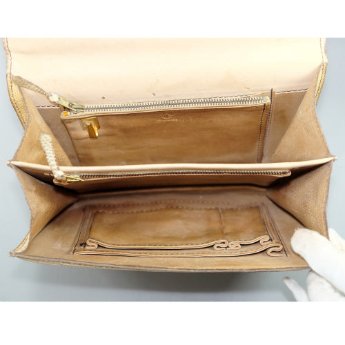 OLD Gucci 60s最古品！リザードハンドバッグ