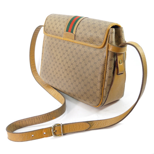 OLD Gucci　マイクロGG・キャメル70sショルダー