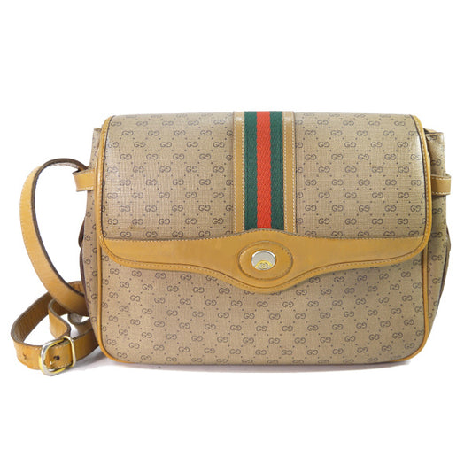 OLD Gucci　マイクロGG・キャメル70sショルダー
