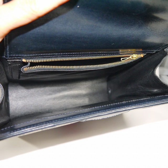 OLD Gucci 70sインターロッキングGGショルダー（青）