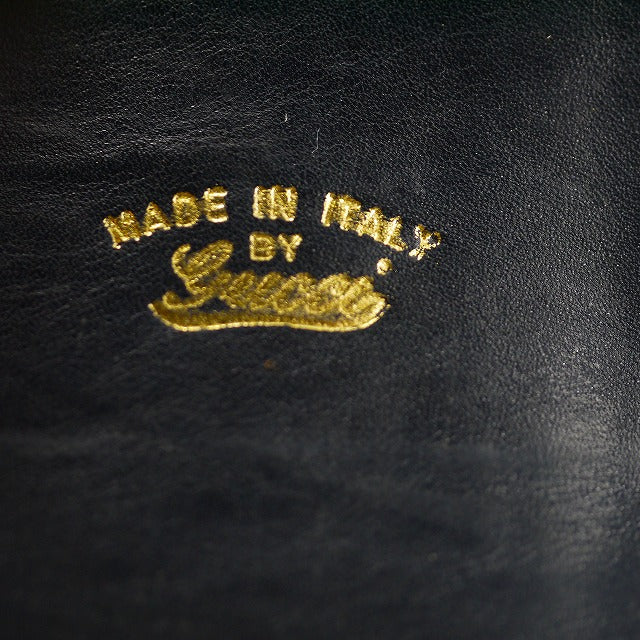 OLD Gucci 70sインターロッキングGGショルダー（青）