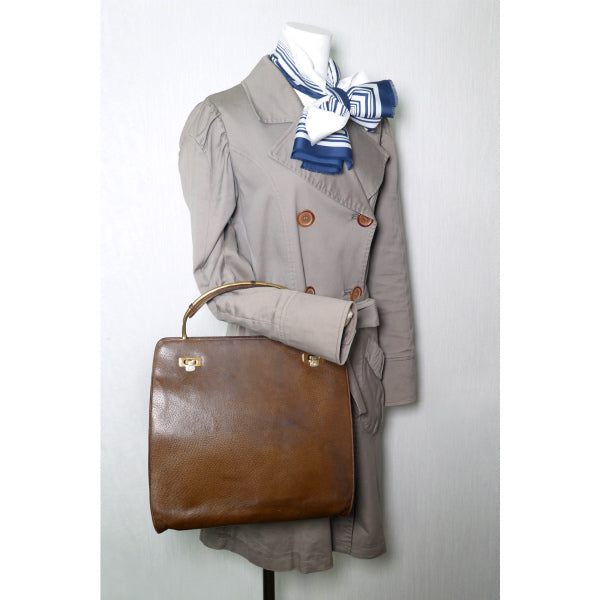 OLD Gucci 激レア!!飛び出るブリーフバッグ（茶）