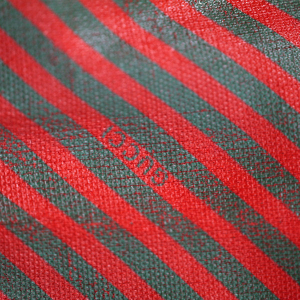 OLD Gucci　Rigateライン大型巾着リュック(赤)