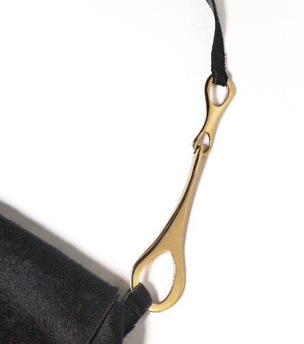 OLD Gucci 　ハラコショルダー（大　こげ茶）