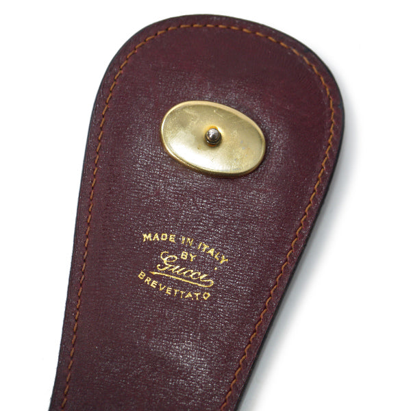 OLD Gucci  ＜訳あり＞レア!流れ星バッグ（紺×赤）