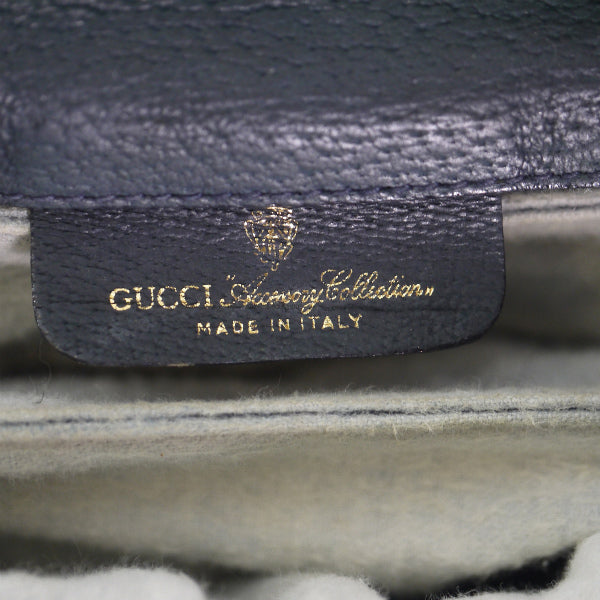 OLD Gucci　ミニシェリー3層ポシェット(青)