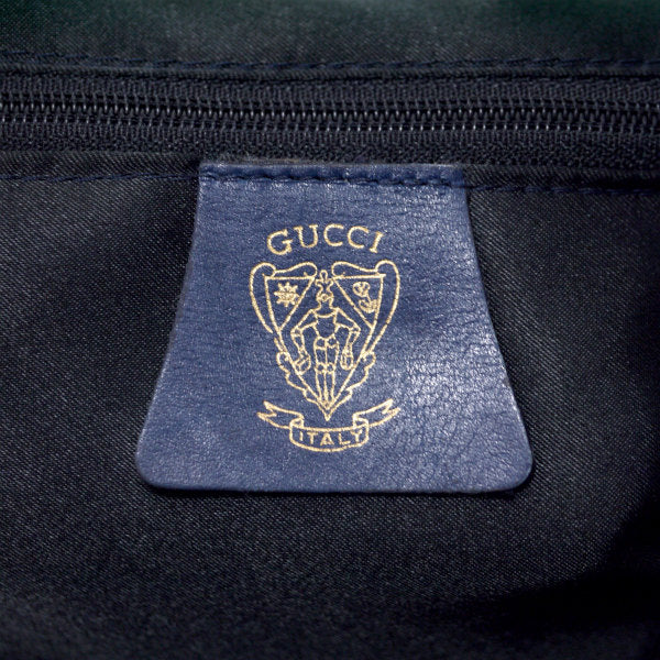 OLD Gucci 70sマイクロGG大型ショルダー（青）