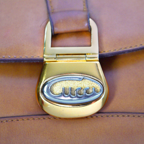 OLDGucci　レア！2WAY筆記体ショルダー（茶）