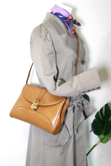 OLDGucci　レア！2WAY筆記体ショルダー（茶）