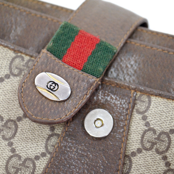 OLD Gucci　ミニシェリー3層ショルダー(茶）