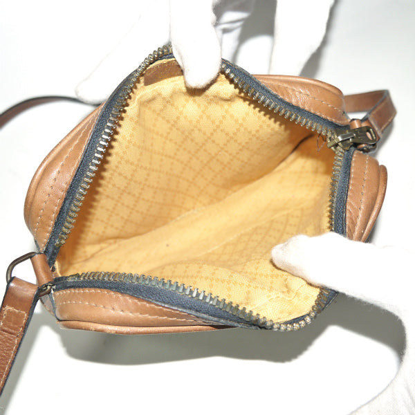 OLD Gucci　70ｓジャガード織ミニポシェット（黒）