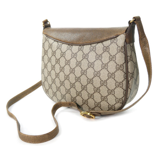 OLD Gucci　ミニシェリー斜めがけショルダーバッグ（茶）