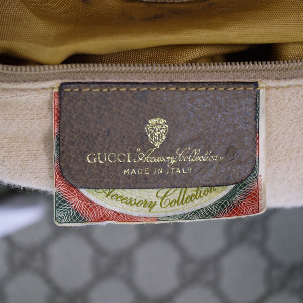OLD Gucci　ミニシェリー斜めがけショルダーバッグ（茶）