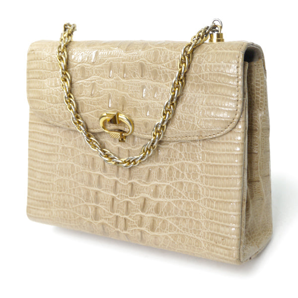 OLD Gucci 60sお宝!!クロコダイル&タイガーアイバッグ – Vintage Shop