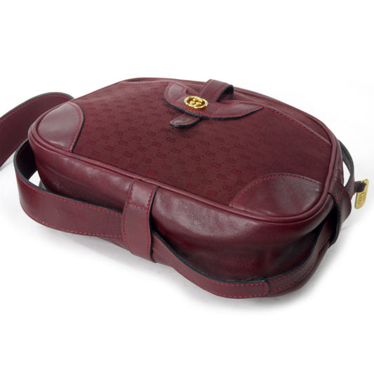 OLD Gucci 70sマイクロGG UFOジャガードショルダー