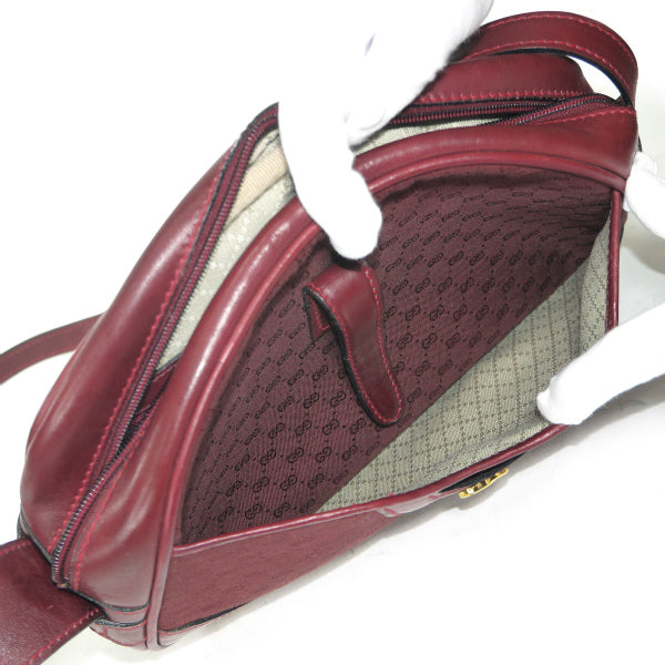 OLD Gucci 70sマイクロGG UFOジャガードショルダー