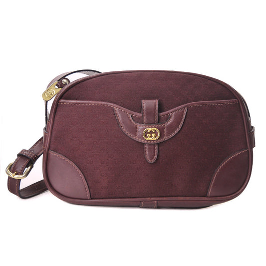 OLD Gucci 70sマイクロGG UFOジャガードショルダー