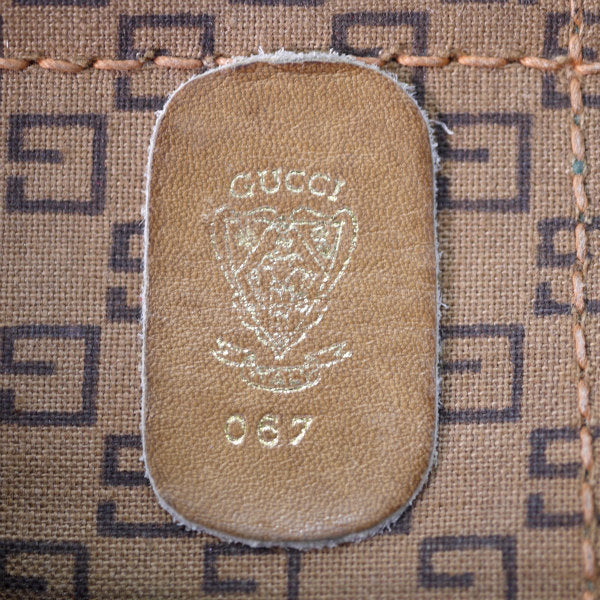 OLD Gucci ＜訳あり＞2WAYシェリーミニボストン(キャメル）