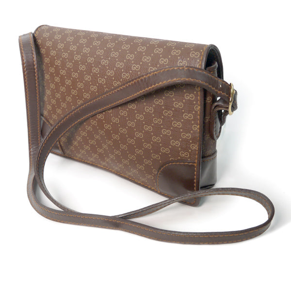 OLD Gucci マイクロGG 2WAYショルダー(茶)