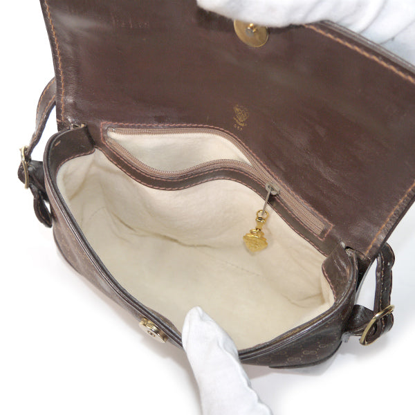 OLD Gucci マイクロGG 2WAYショルダー(茶)