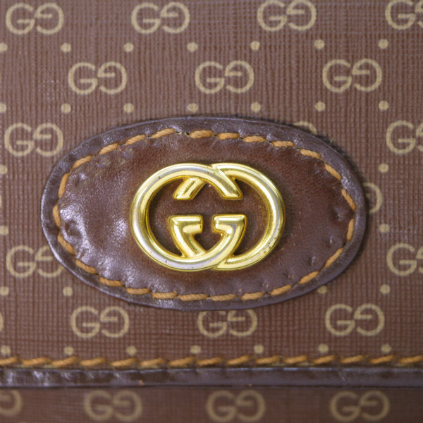 OLD Gucci マイクロGG 2WAYショルダー(茶)