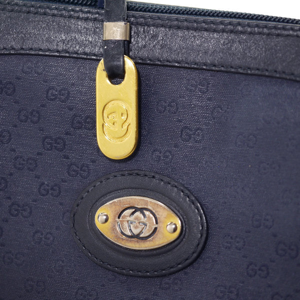 OLD Gucci　マイクロＧＧサイドシェリーショルダー（紺）