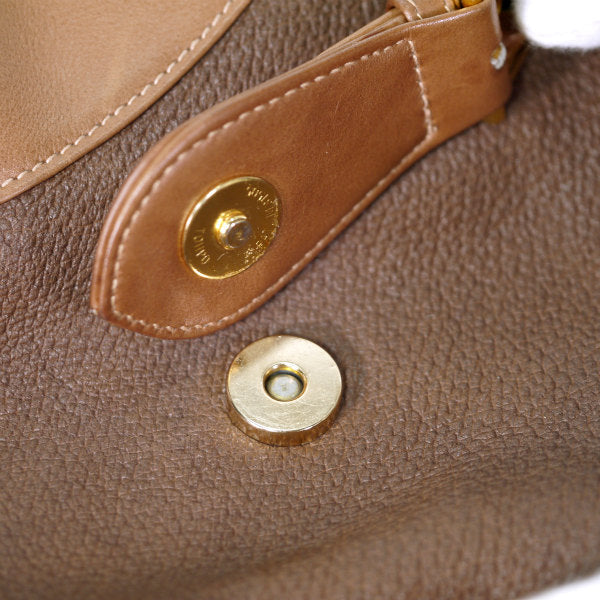 OLD Gucci どんぐり型 総革2WAYリュック&ショルダー（茶）