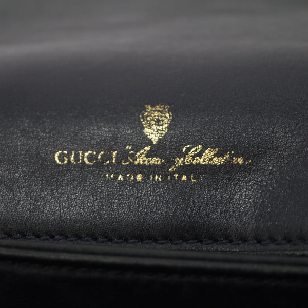 OLD Gucci　3層式2WAYショルダー（青）
