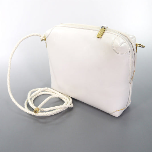 OLD Gucci 総革スクエアショルダー（白）