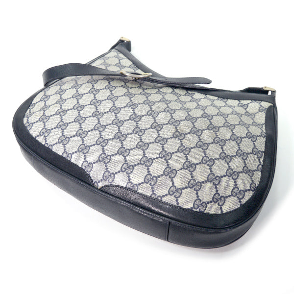 OLD Gucci 　ラウンド大型シェリーワンショルダー（青）