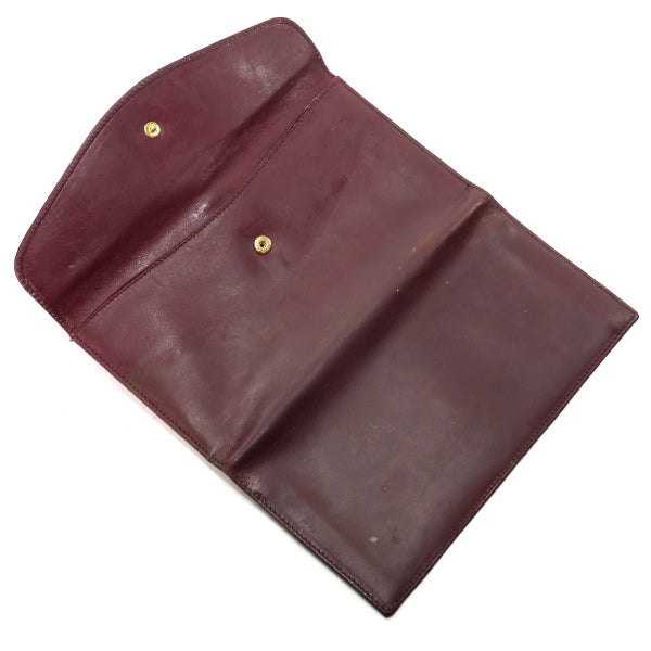 OLD Gucci　バケツ型ショルダー&長財布セット（ボルドー）