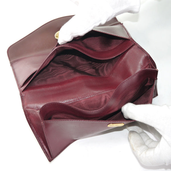 OLD Gucci　バケツ型ショルダー&長財布セット（ボルドー）