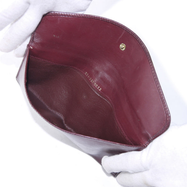 OLD Gucci　バケツ型ショルダー&長財布セット（ボルドー）