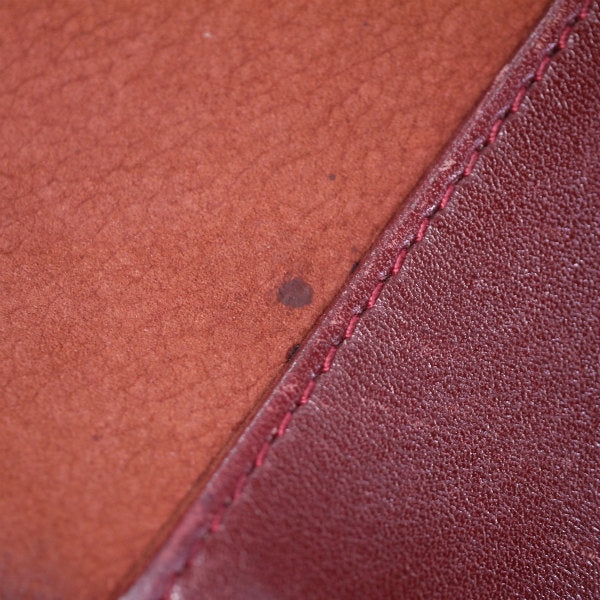 OLD Gucci　バケツ型ショルダー&長財布セット（ボルドー）