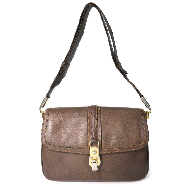 OLD Gucci　 ピグスキン2WAYショルダーバッグ（茶）