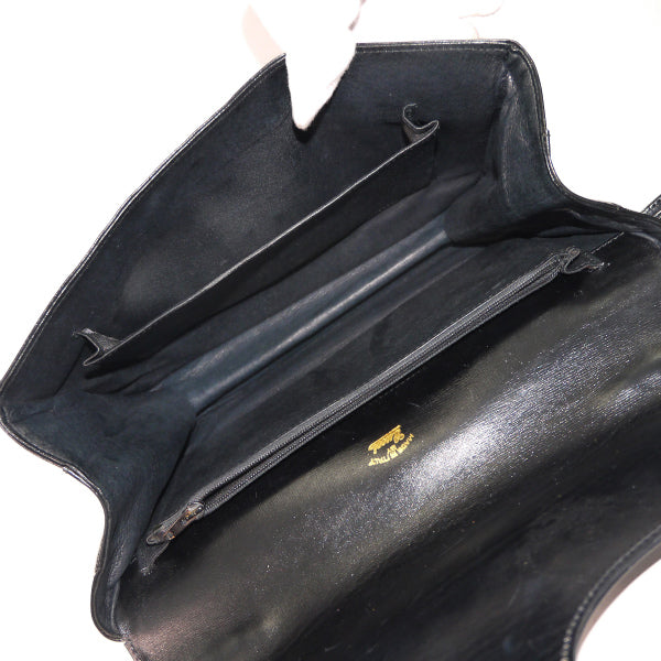 OLD Gucci 総革GGマーク2WAYショルダーバッグ（黒）