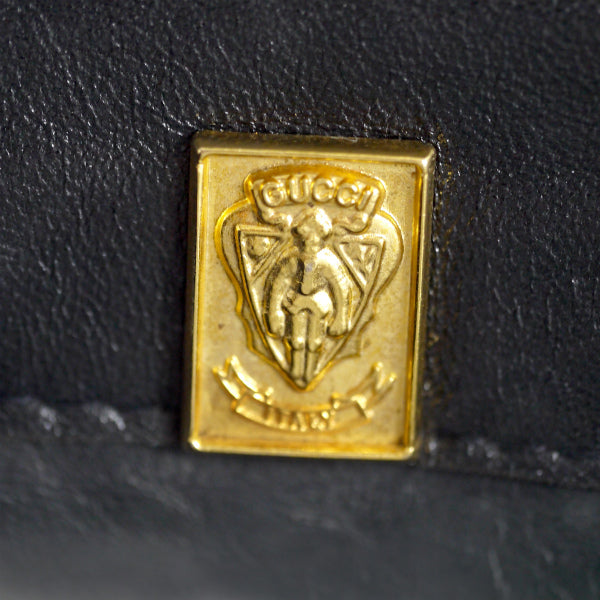 OLD Gucci　最高級クロコダイル 2WAYショルダー（黒）