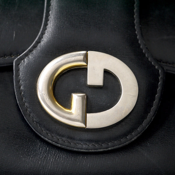 OLD Gucci　1973 GG 2WAYバッグ（黒）