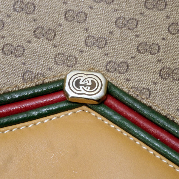 OLD Gucci 80s! マイクロGGショルダー（キャメル）
