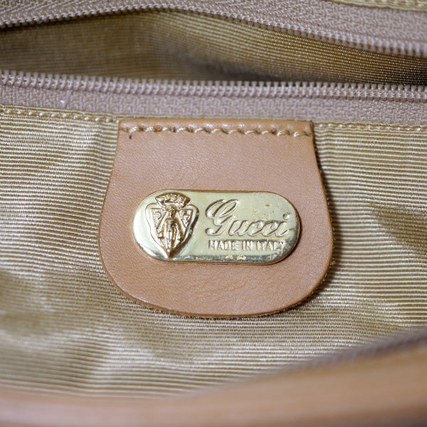 OLD Gucci 80s! マイクロGGショルダー（キャメル）