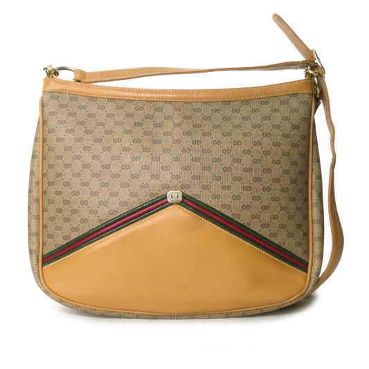 OLD Gucci 80s! マイクロGGショルダー（キャメル）