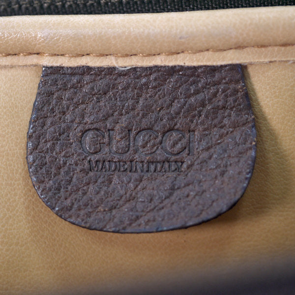OLD Gucci　GG柄2WAYミニバッグ（茶）