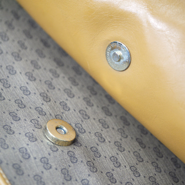 OLD Gucci マイクロGGシェリーショルダー（キャメル）