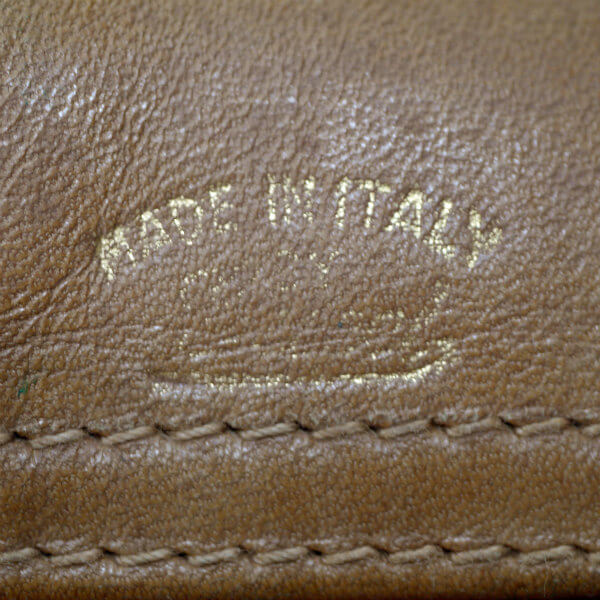 OLD Gucci マイクロGGシェリーショルダー（キャメル）