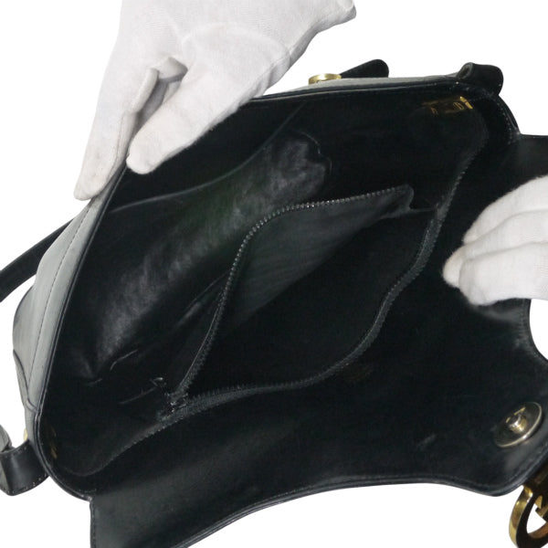 OLD Gucci レア!70sサイドシェリーショルダー黒