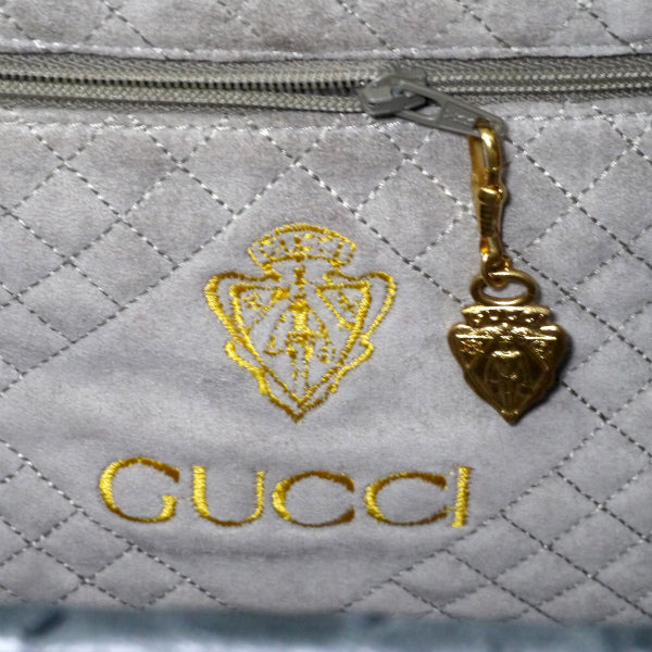 OLD Gucci 極希少!オーストリッチ バンブーハンドルバッグ（黒）