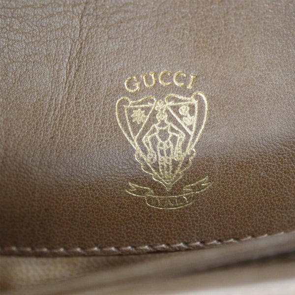 OLD Gucci　1973マイクロGGジャガード2WAYショルダー（ベージュ）