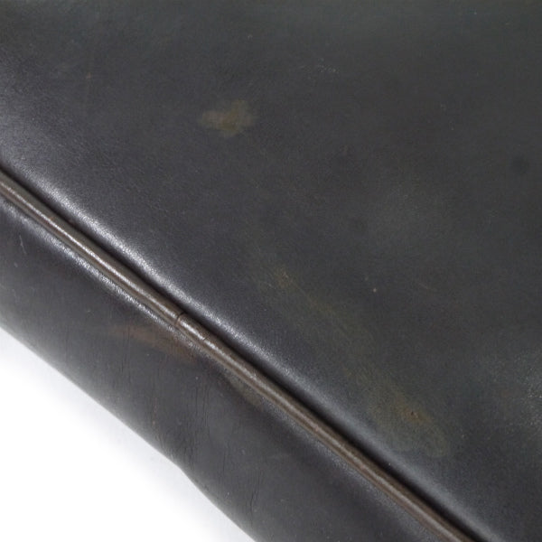 OLD Gucci 　レア!!ビット金具×シェリー総革ショルダー（濃茶）