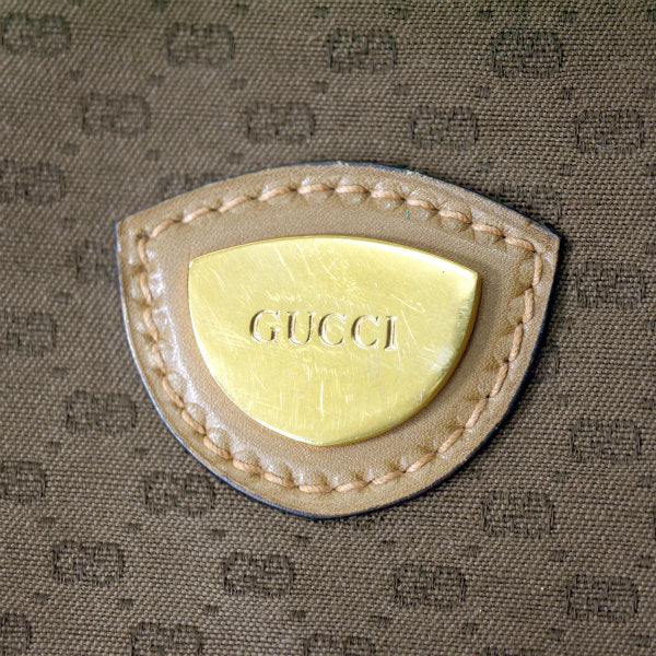 OLD Gucci マイクロGG カメラショルダー（茶）