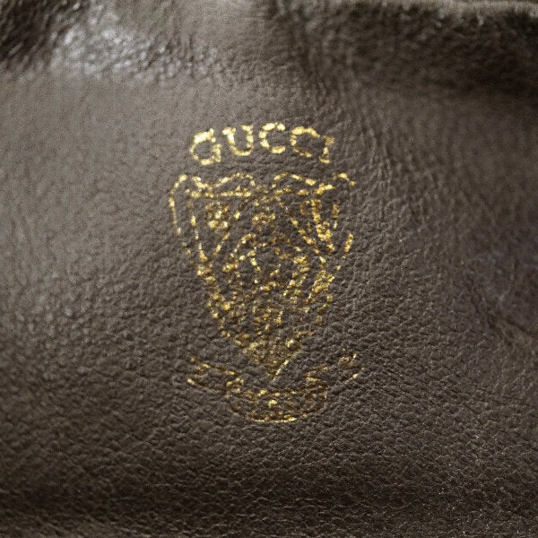 OLD Gucci マイクロGG フラップショルダー（茶）